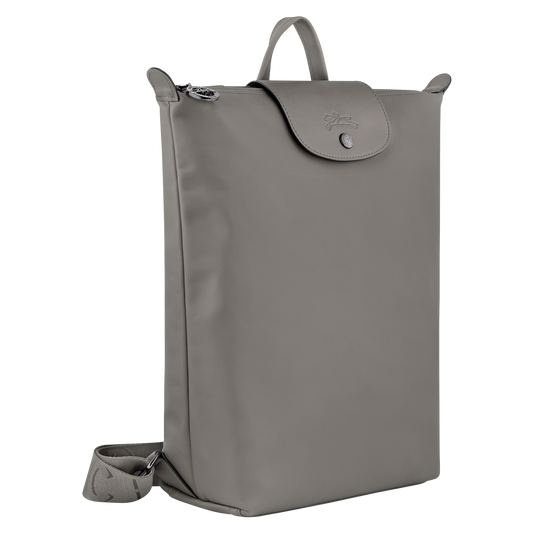 Longchamp Le Pliage Xtra Leather Backpack - Medium - Turtledove