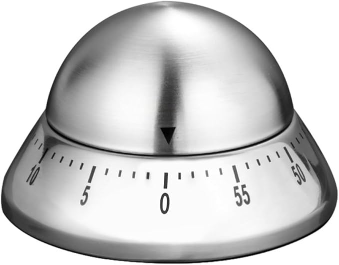 Mechanical Kitchen Timer, Wind Up 60 Minutes Manual Countdown for Classroom, Home, Study and Cooking