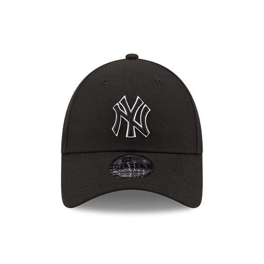 New York Yankees Pop Outline Black 9FORTY Cap