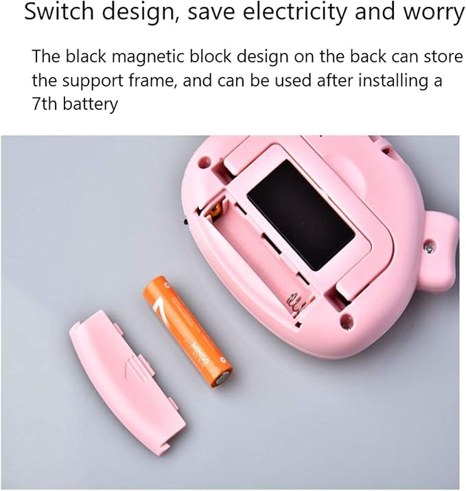Kitchen Timer, Cute Cartoon Animal Countdown Timer, Digital Cooking Timer with Magnetic, LCD Large-Screen Visual Clock, Hangable Alarm Clock with Stand,for Cooking Bake Sport Game (Timer-XZ)