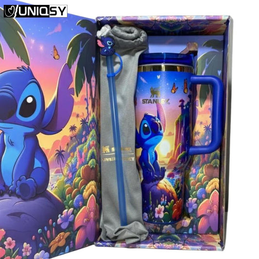 Stanley Stitch Sapphire Blue 40 OZ Tumbler - Limited Edition