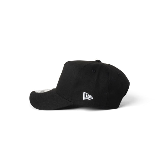 New Era Yankees Super Micro Logo 9Forty A Frame Snapback Black