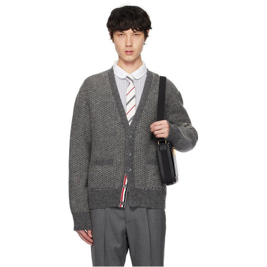 Thom Browne Snowflake Chunky Knit Cardigan