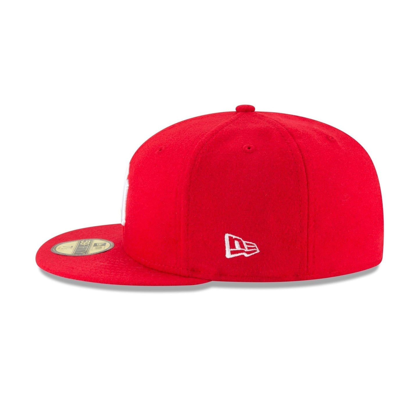 New York Yankees Scarlet Basic 59FIFTY Fitted Hat