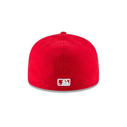 New York Yankees Scarlet Basic 59FIFTY Fitted Hat