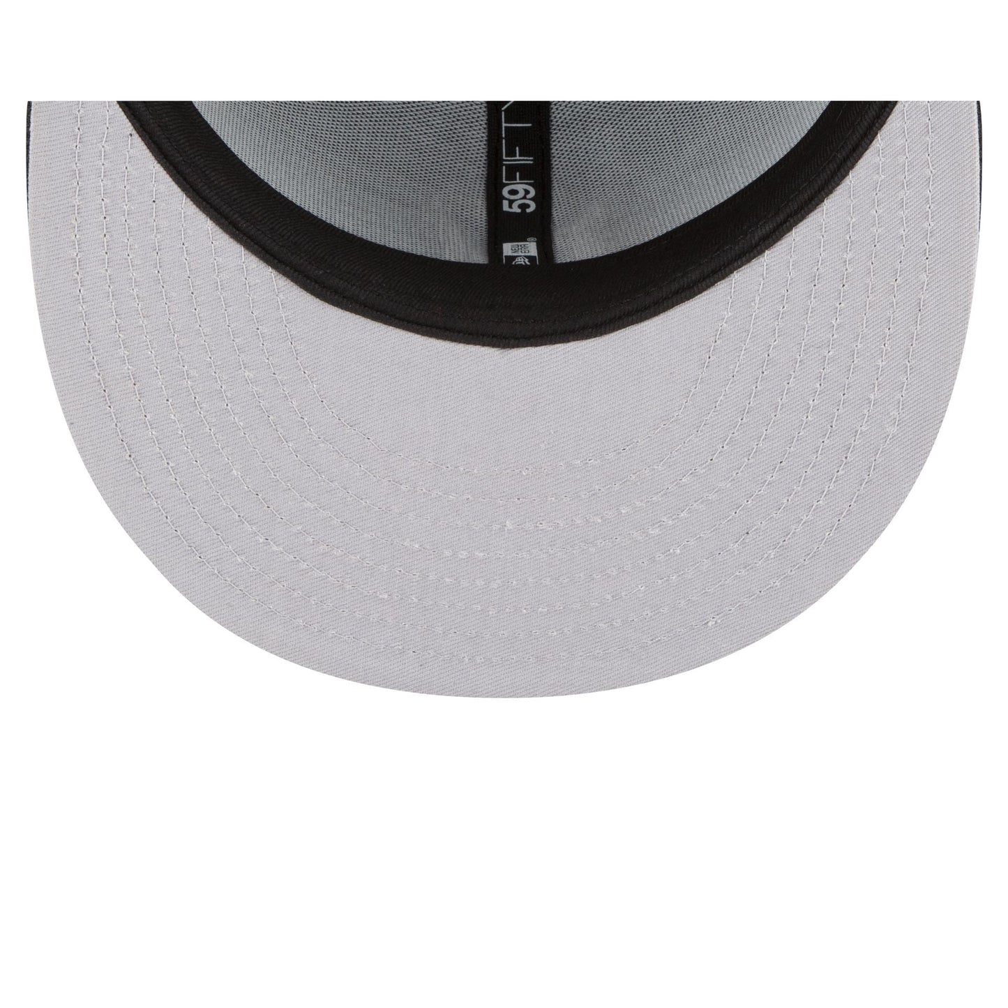 New York Yankees Black and White Basic 59FIFTY Fitted Hat