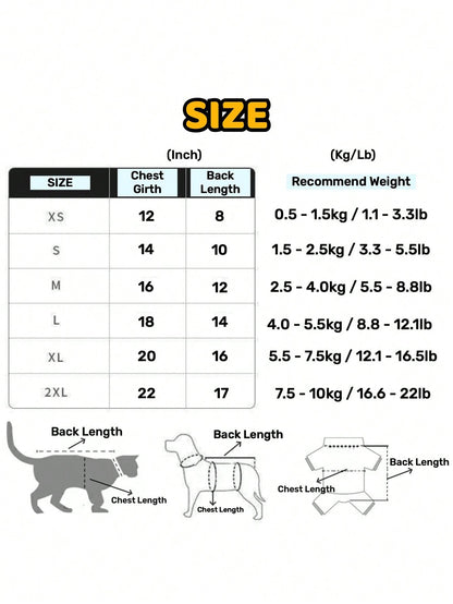 Soft & Warm Knitting Sleeveless Dog/Cat Sweater, Comfortable Pet Clothing For Dogs & Cats, Suitable For All Seasons, Autumn/Winter