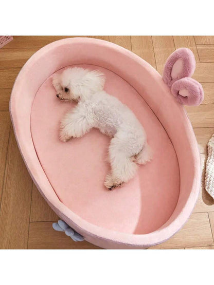 Detachable Pet Bed Pet Detachable Bed Waspable Dog Sleeping Bed Soft Warm Cat Bed For Four Seasons Soft Pet Bed