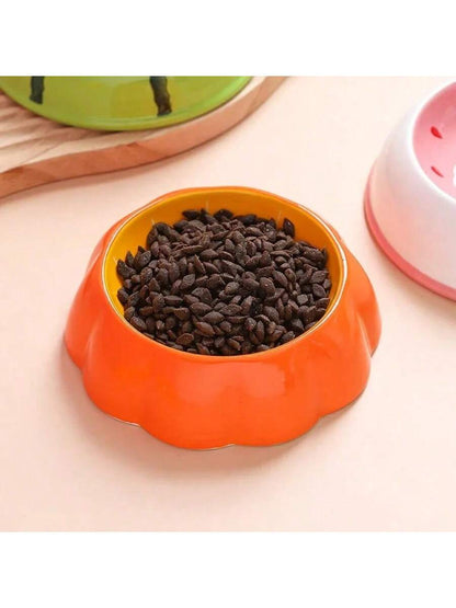 4 Cute Designs Pet Ceramics Bowl Watermelon Strawberry Shape Food Bowl Small Dog Colorful Suppliers Bowl