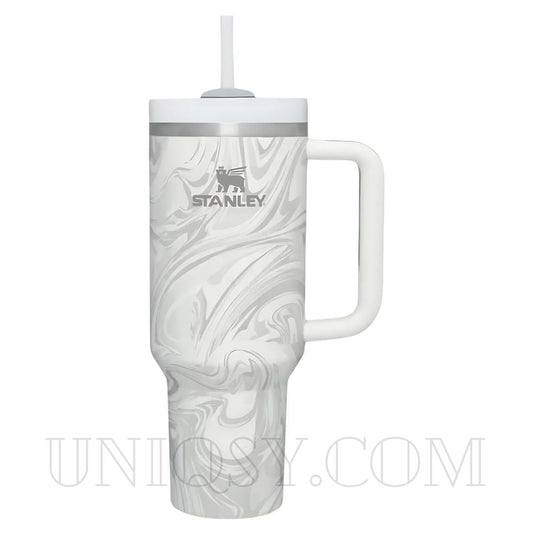 Stanley 40 OZ Polar Swirl Quencher Flowstate Tumbler Cup