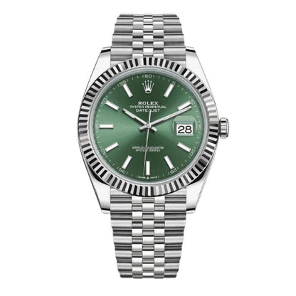 Rolex Datejust Green Dial Jubilee Bracelet 41mm