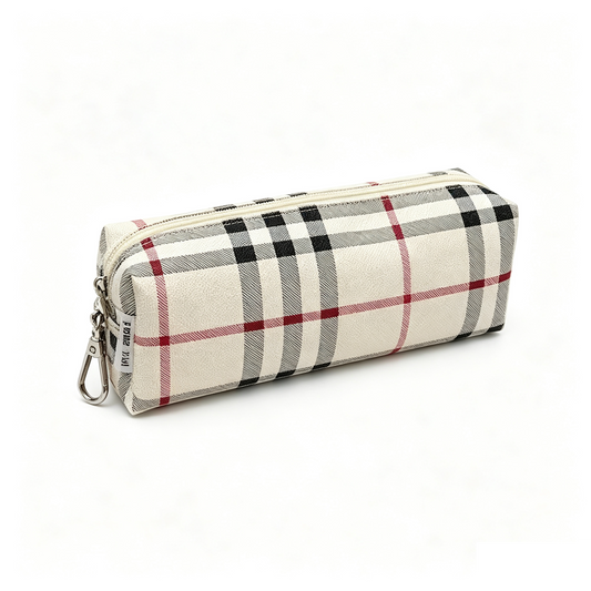 Classic Plaid Pattern Pencil Case