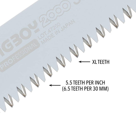 Silky Professional BIGBOY 2000 Folding Saw 360mm XL Teeth (356-36)