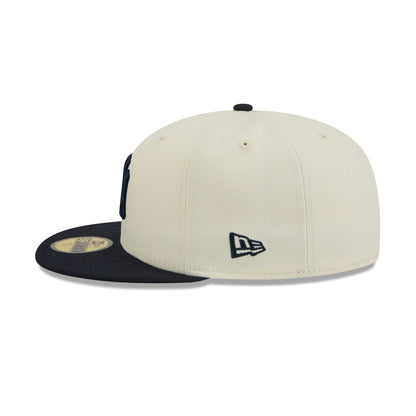 New York Yankees Chrome White Basic 59FIFTY Fitted Hat