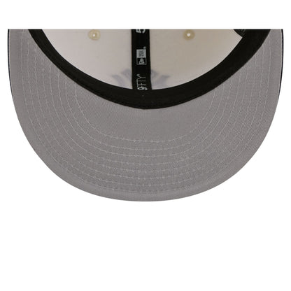 New York Yankees Chrome White Basic 59FIFTY Fitted Hat