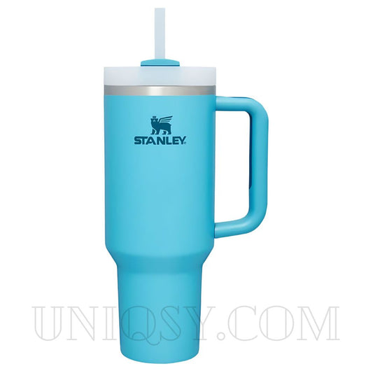 Stanley 40 OZ Tumbler with Handle and Straw Lid - Stainless Steel