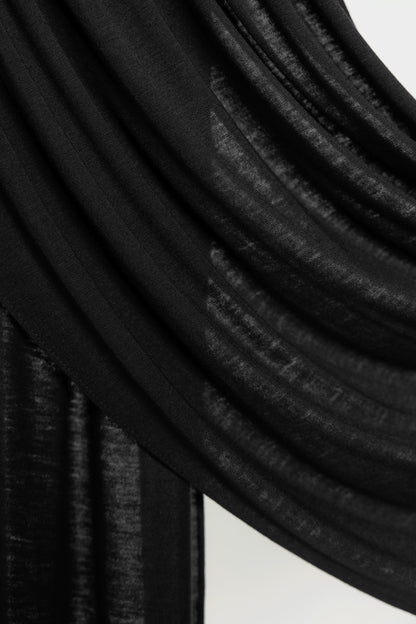Jet Black Jersey Lite