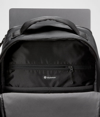 Lululemon Backpack New Crew Black New With Tags 22L