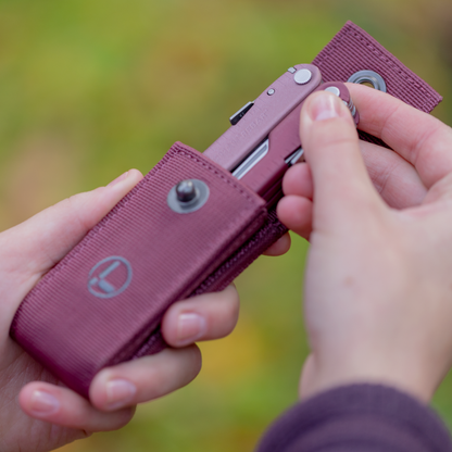 Leatherman Rebar Heathered Cranberry Pliers Multi-tool
