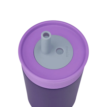 Owala Kids Insulated Tumbler 12oz - Peacock Palace