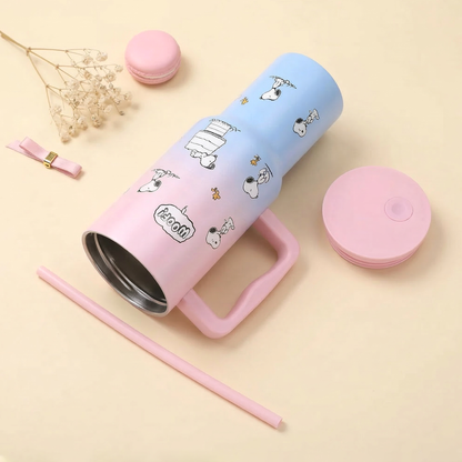 Peanuts Snoopy Woof Travel Tumbler - Limited Ombre Color