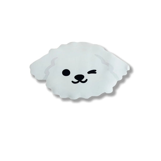 Kawaii Cartoon Diatomaceous Earth Pet Mat – Water-Absorbent Quick-Drying Non-Slip Dog & Cat Dining Kennel Mat (3 Designs, 4 Sizes)