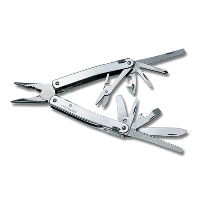 Victorinox SwissTool Spirit Plus Ratchet Pointed Multi-tool with Leather Box Sheath