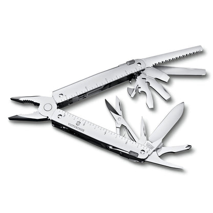 Swiss Army SwissTool MX Silver with Nylon Pouch
