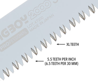 Silky Bigboy 2000 Folding Saw 360 - Curved - XLarge Teeth - Replacement Blade (357-36)