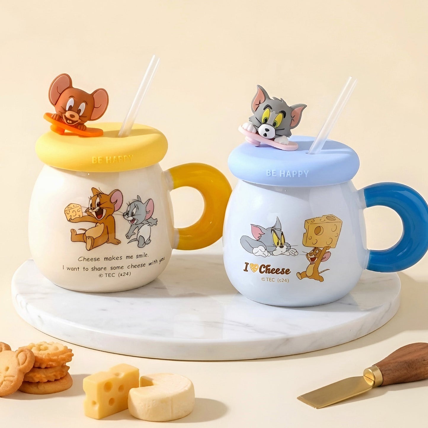 Tom & Jerry Cheesy Mischief Mug