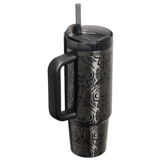 Stanley Cup Halloween Quencher H2.0 Flowstate™ Tumbler 30 OZ Deadly Damask
