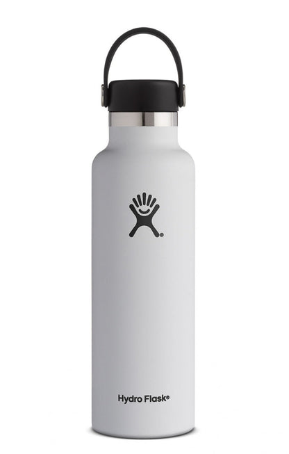 Hydro Flask - 21oz Standard Mouth Flex Cap - White