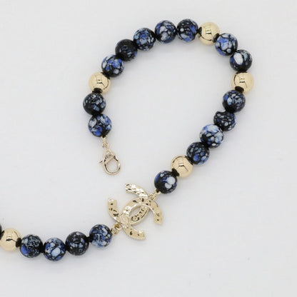 18K  Chanel Blue Pearl Necklace