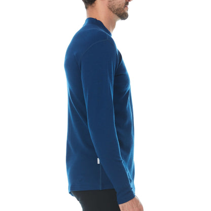 Midweight Wool Mock Neck - 100% Merino Wool