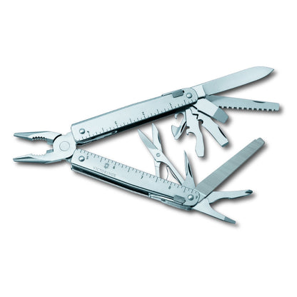 Victorinox SwissTool CS Plus Multi-tool with Leather Belt Pouch and Bit Wrench Set